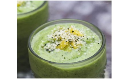 Hemp and Greens Morning Smoothie